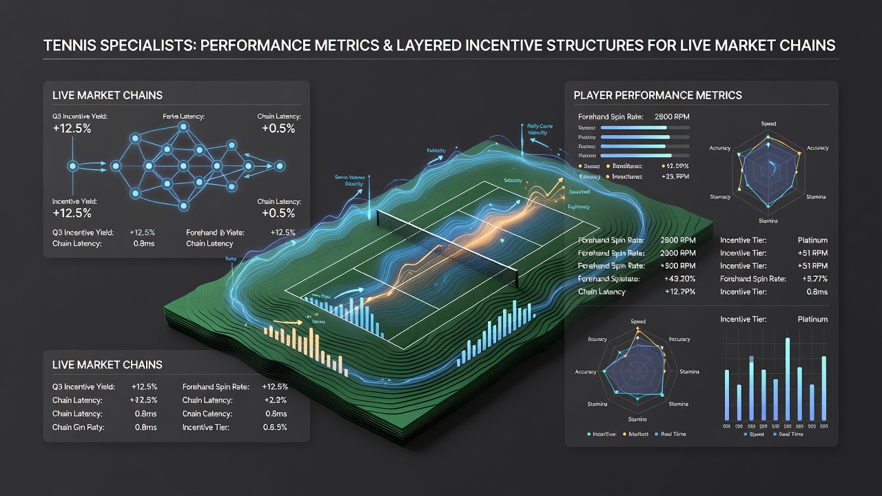 Live tennis betting interface displaying layered accumulator promotions tied to player performance statistics